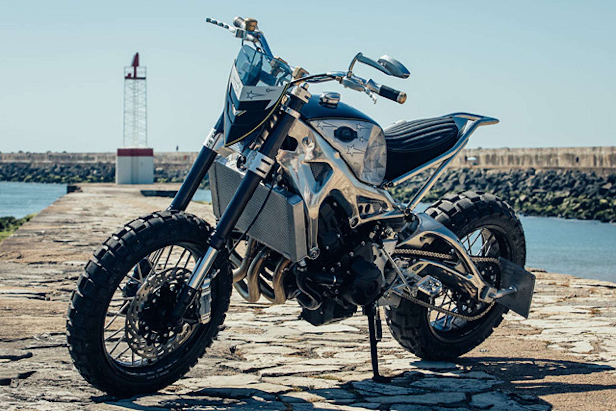 An XSR900 Stardust. Media sourced from Yamaha Motorsports.