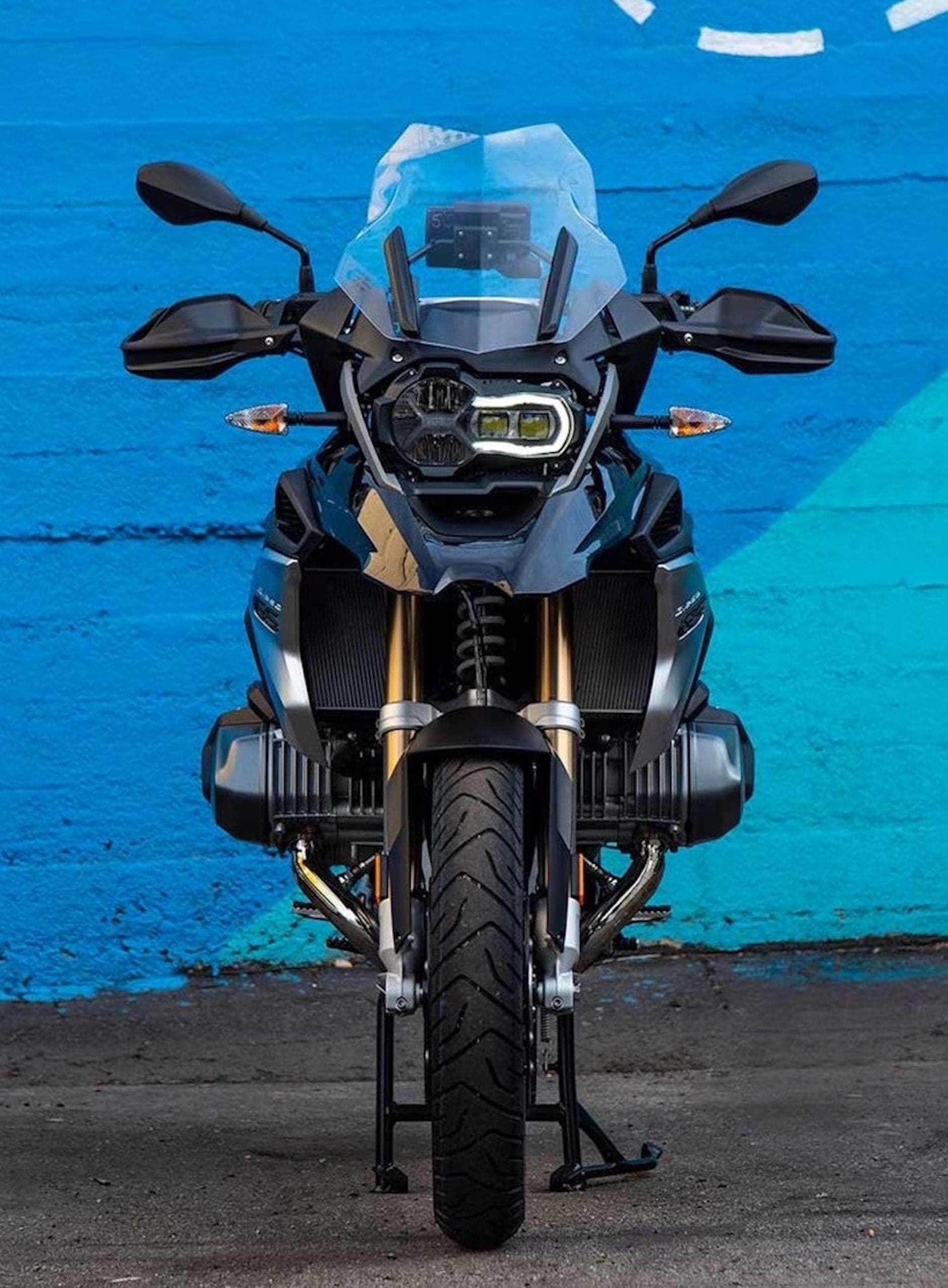 Bavettes / Extensions De Garde-Boue Avant Pour BMW R1300GS Et R1300GS Adventure (2023-2024) - Plastique ABS Noir