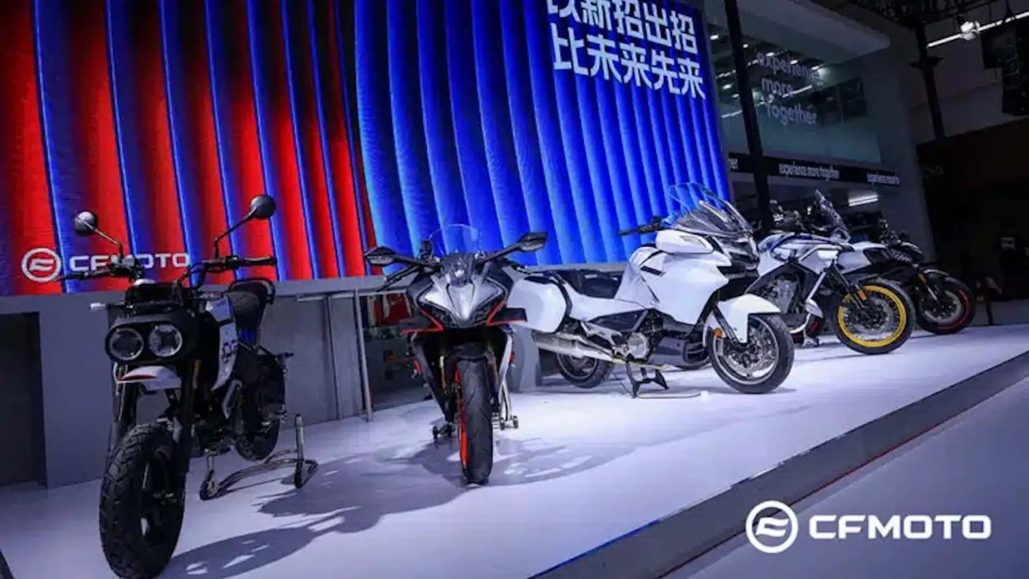 A view of the new models for CFmoto's 2023 range. Media sourced from RideApart. 
