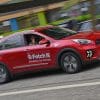 A view of the car rentals offered by "Fetch" - a company that uses remote piloting to get their cars to their clients and back again. Media sourced from Autocar.