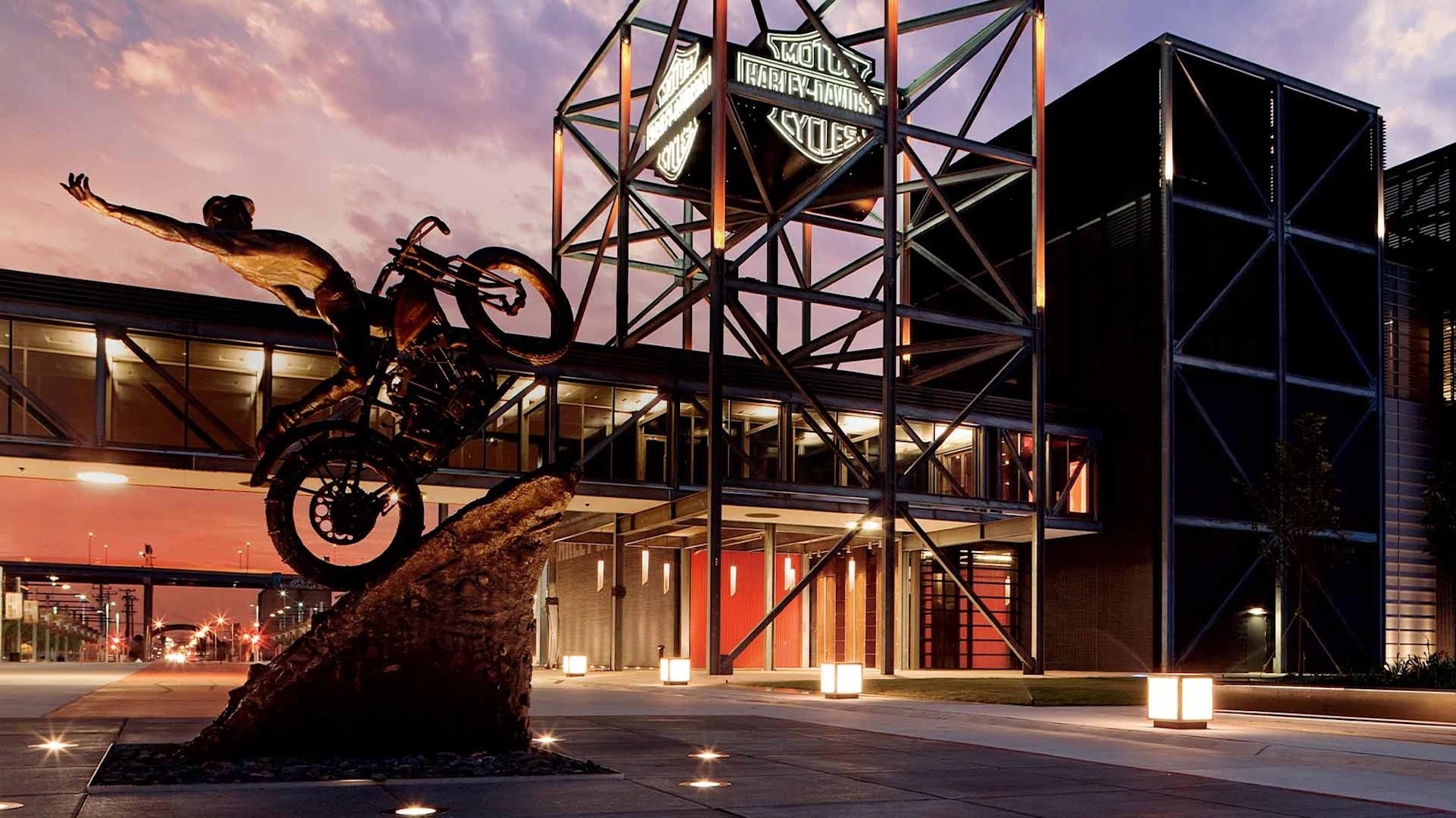 Harley's HD Museum. Media sourced from Harley-Davidson.