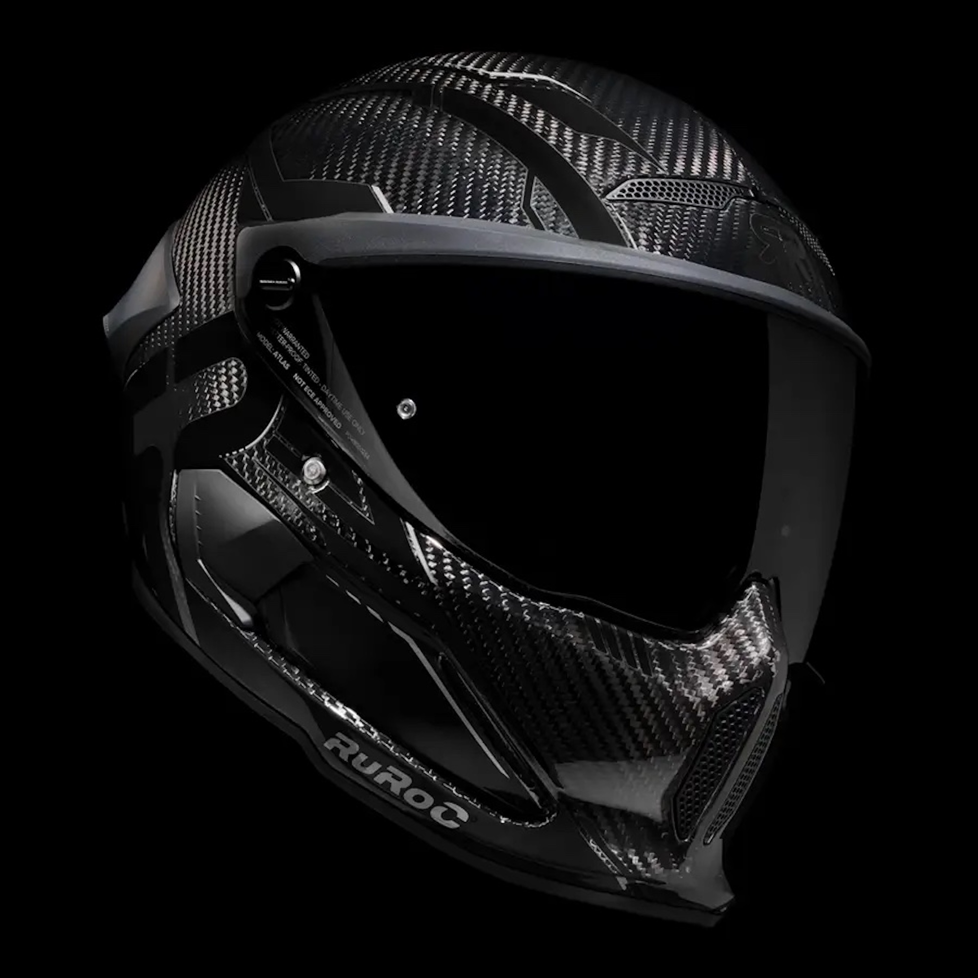 A view of Ruroc's all-new track helmet, the Ruroc 4.0 Track. Media sourced from Ruroc.