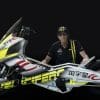 Velocifero's electric scooter - a 200hp machine that the brand anticipates will break a series of world speed records on June 30. Media sourced from MCN.