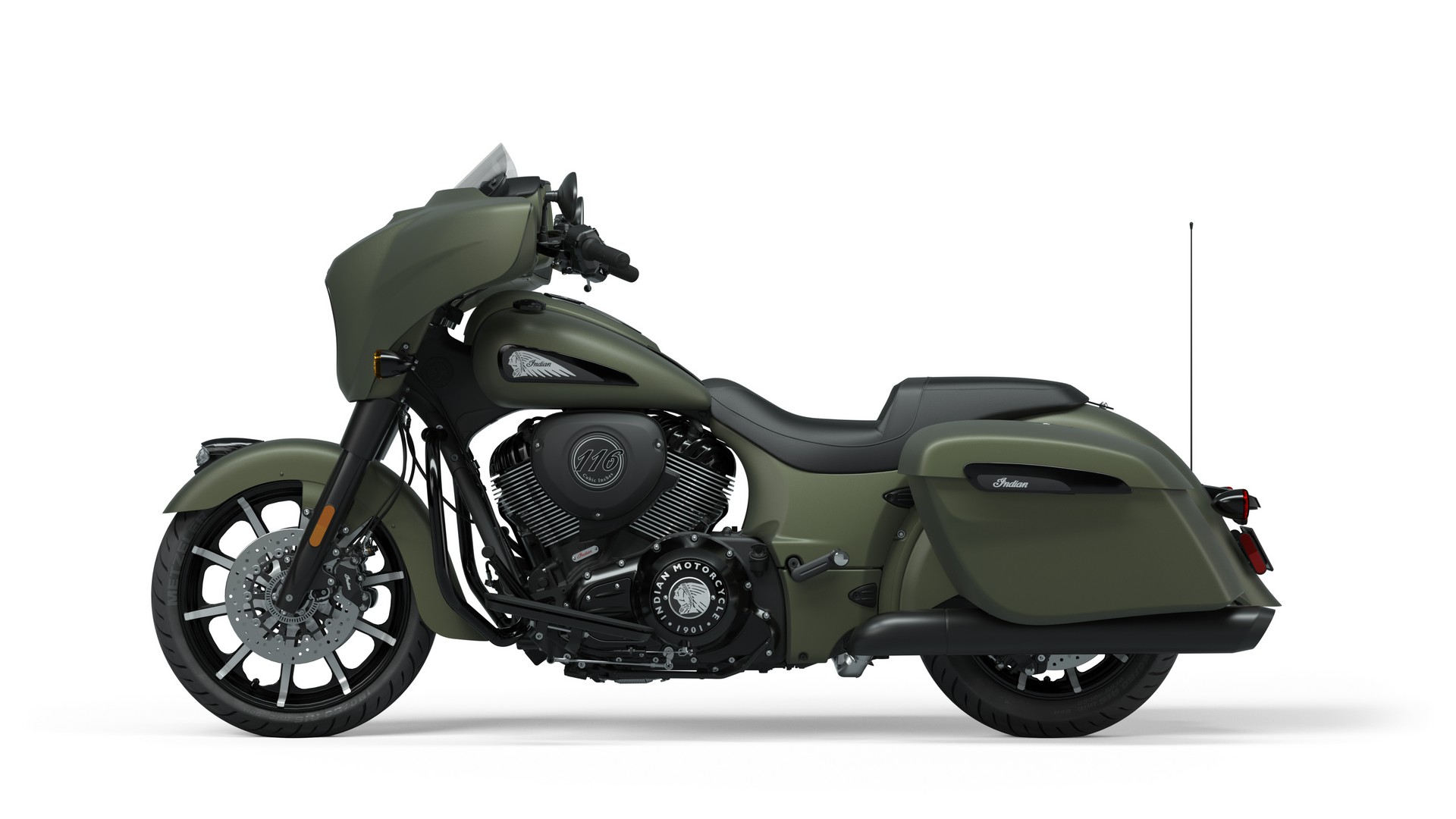 Sissybar Indian Motocicletas 58cm - Desmontável | 2014-2023 Models