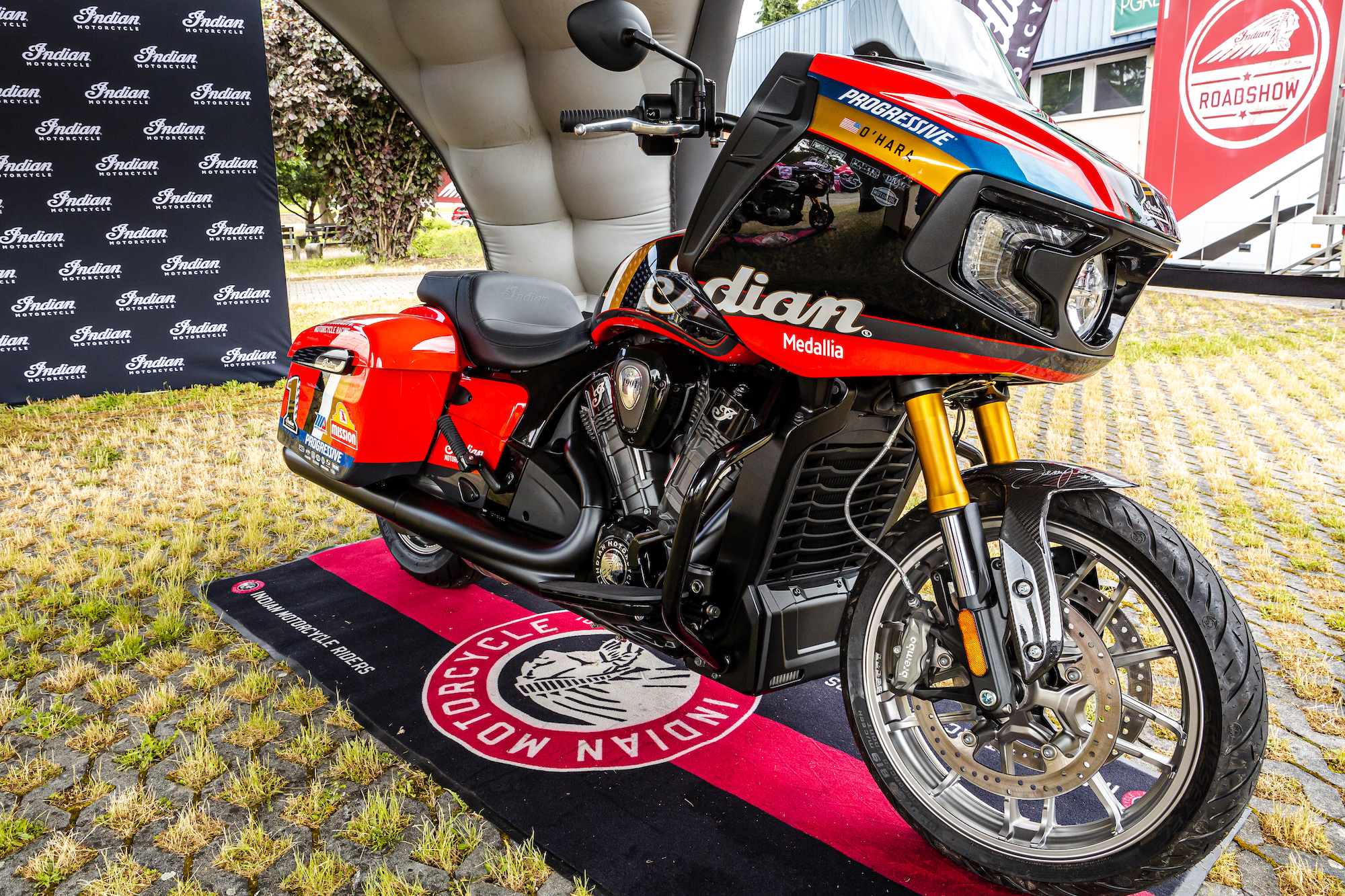 A view of 2023's Indian Riders' Fest. Media sourced from Indian Motorcycles' press release.