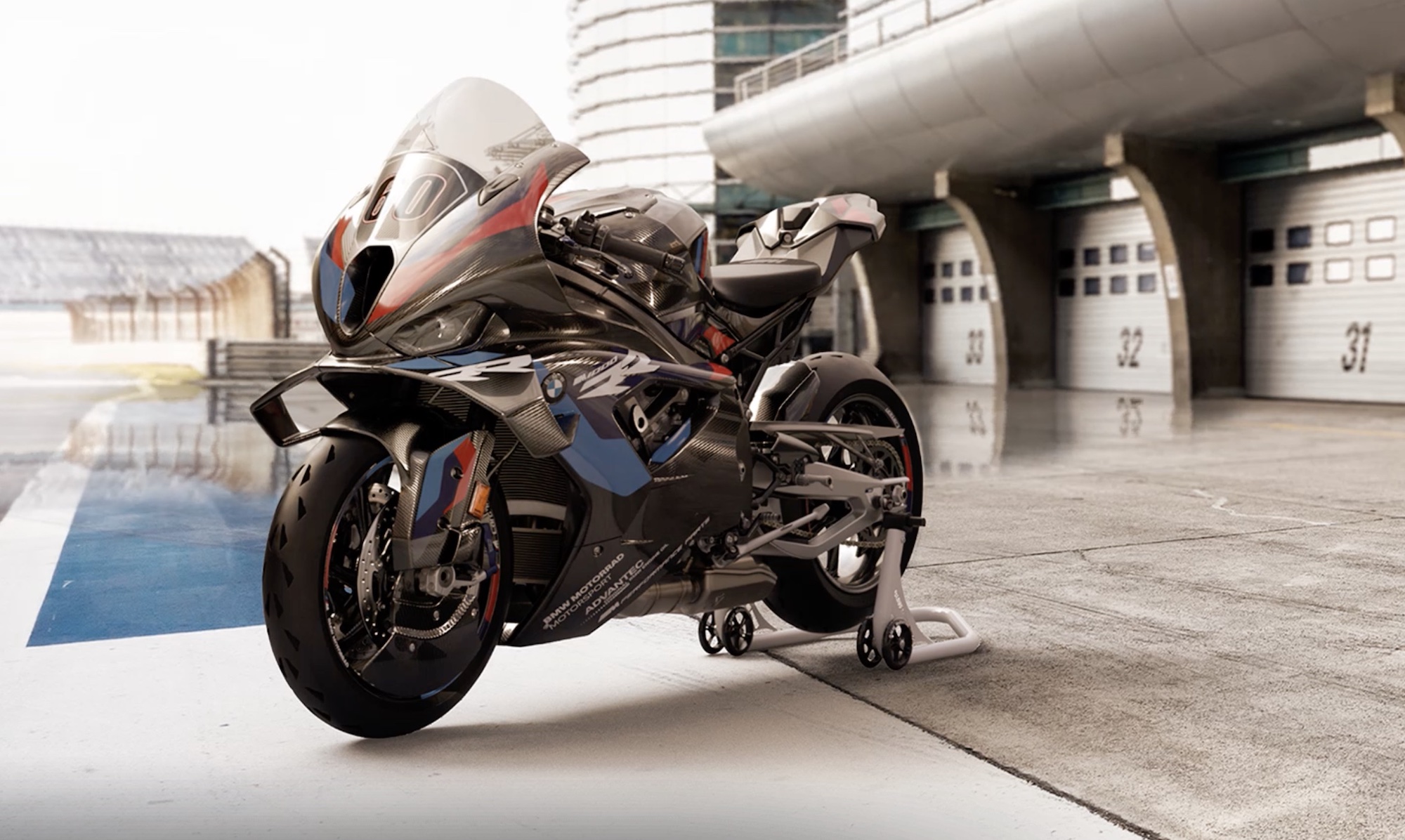 BMW's M 1000 RR. Media sourced from BMW.
