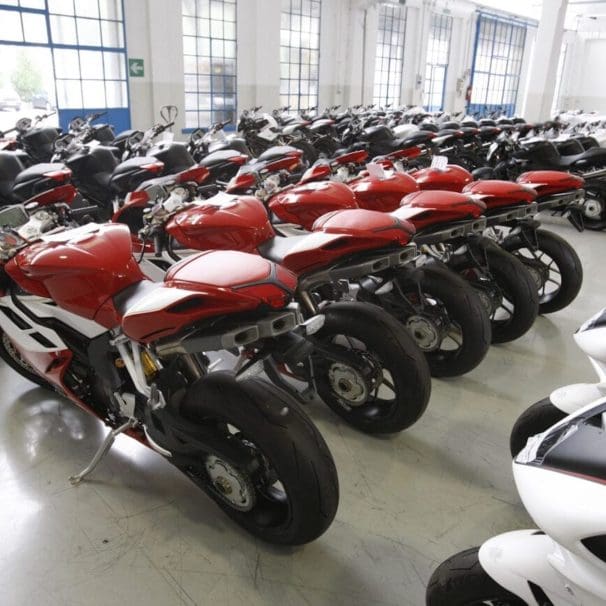 A view of MV Agusta's Schrianna-based bike factory. Media sourced from Motor Sport Schweiz.