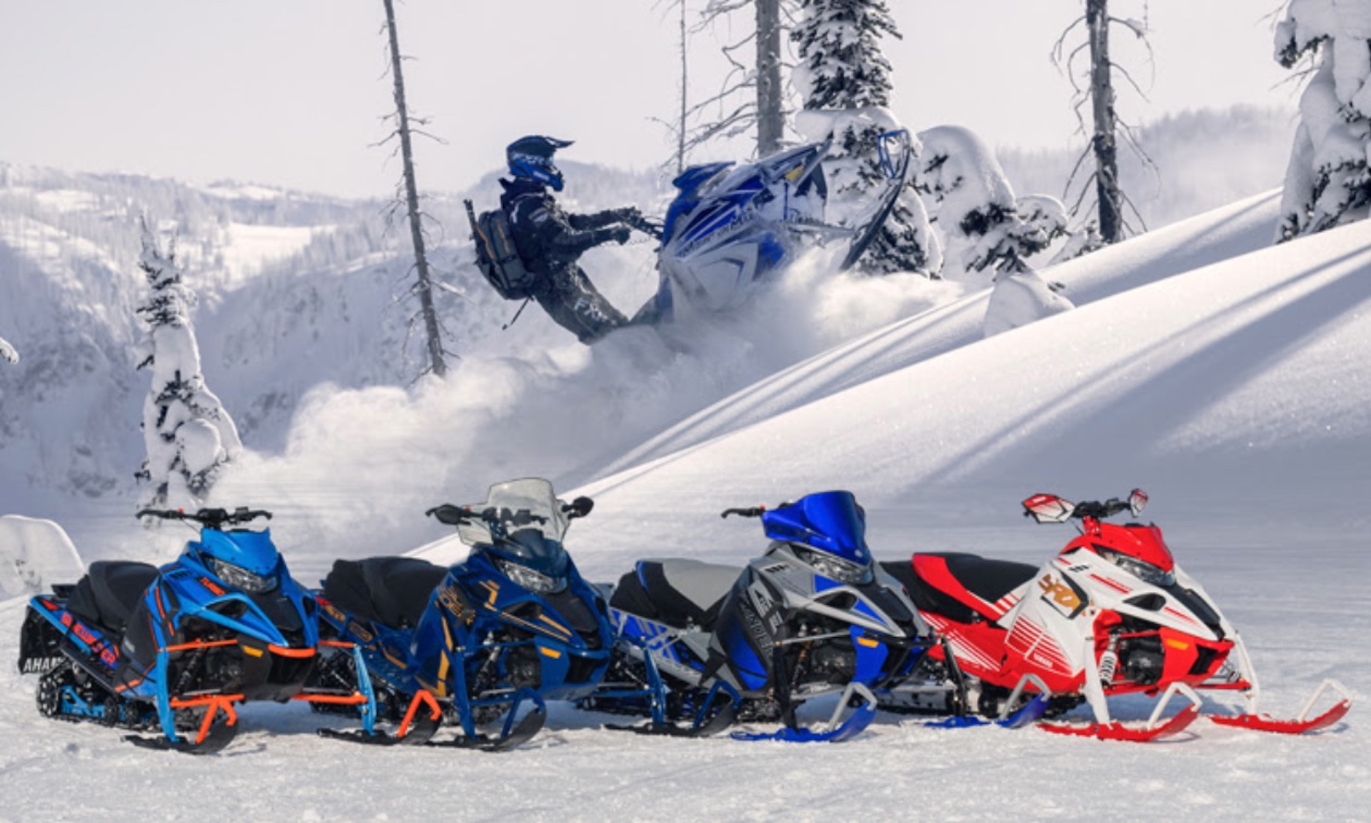 A snowmobile from Yamaha - something that will no longer exist after MY2024. Media sourced from SnoRiders.