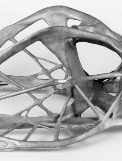 A view of the new swingarm that Lightning Motorcycles created using AI processes. Media sourced from Lightning Motorcycles.