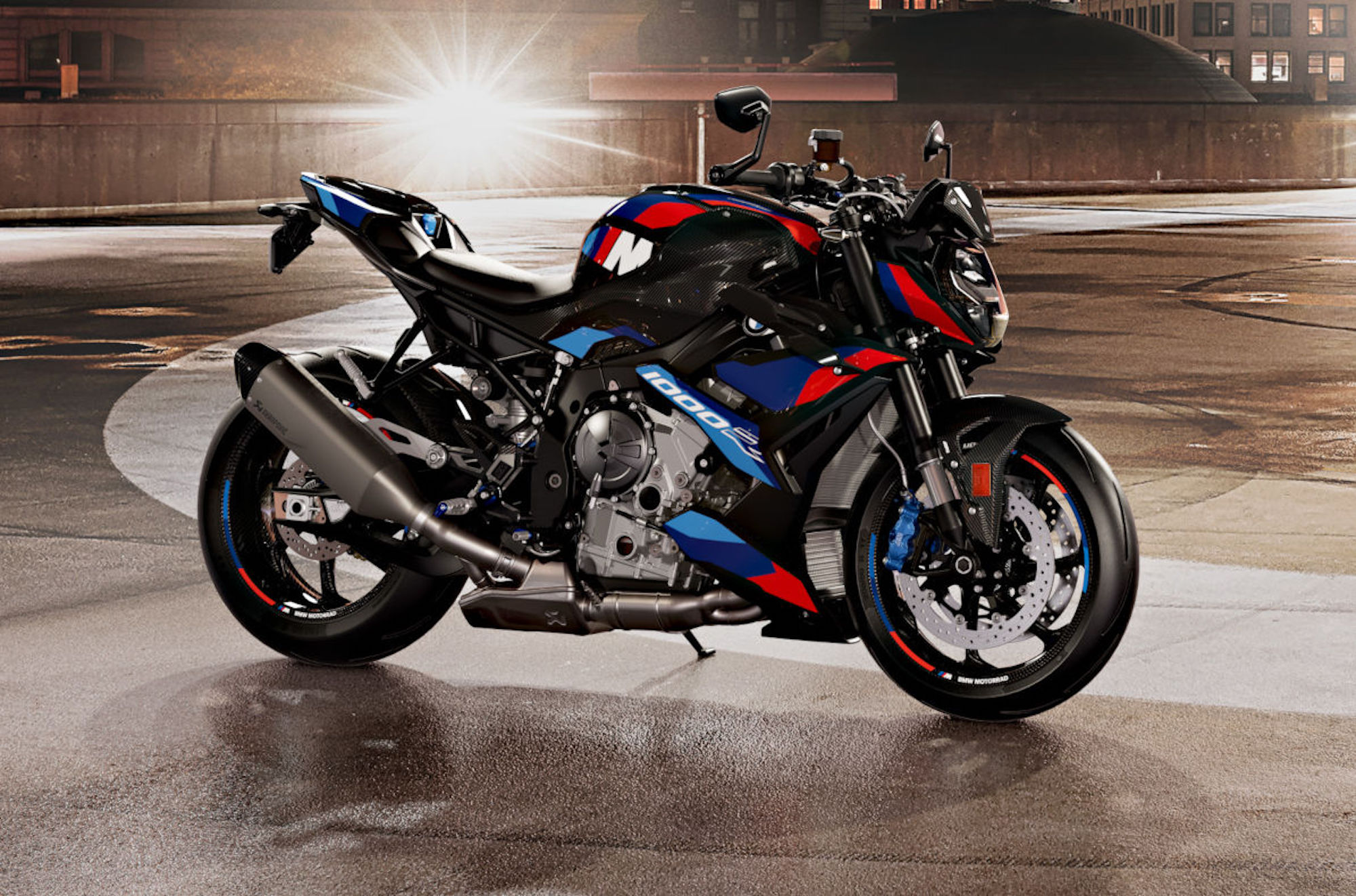 BMW's M 1000 R. Media sourced from BMW.