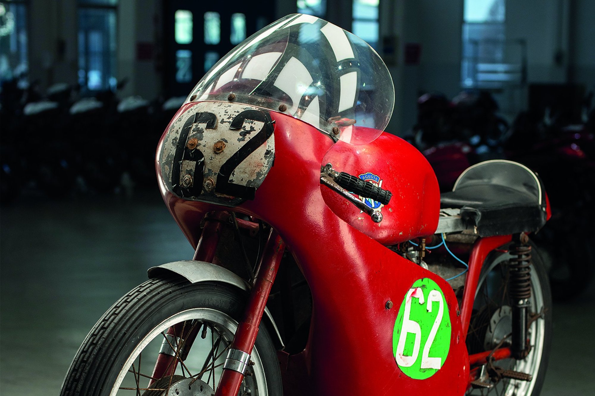 A retro MV Agusta bike, with more primed for the upcoming museum Agusta plans on resurrecting alongside plans for a refreshing of their plant. Media sourced from Ultimate Motorcycling.
