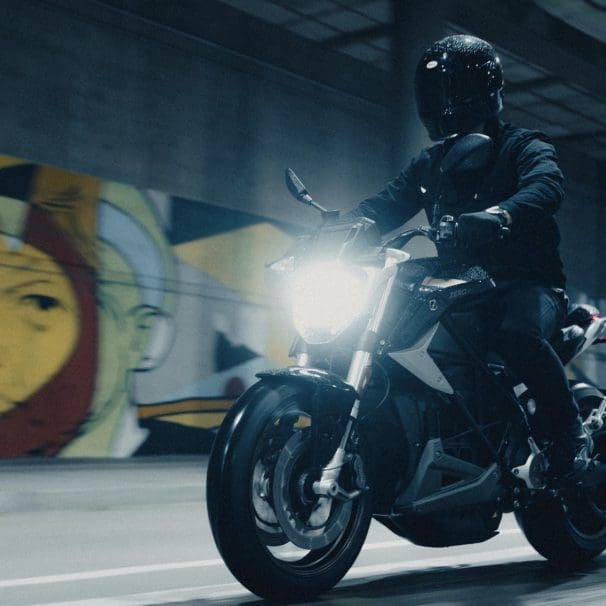 A view of Zero Motorcycles' crowd fave, the SR/F. Media sourced from Zero Motorcycles.