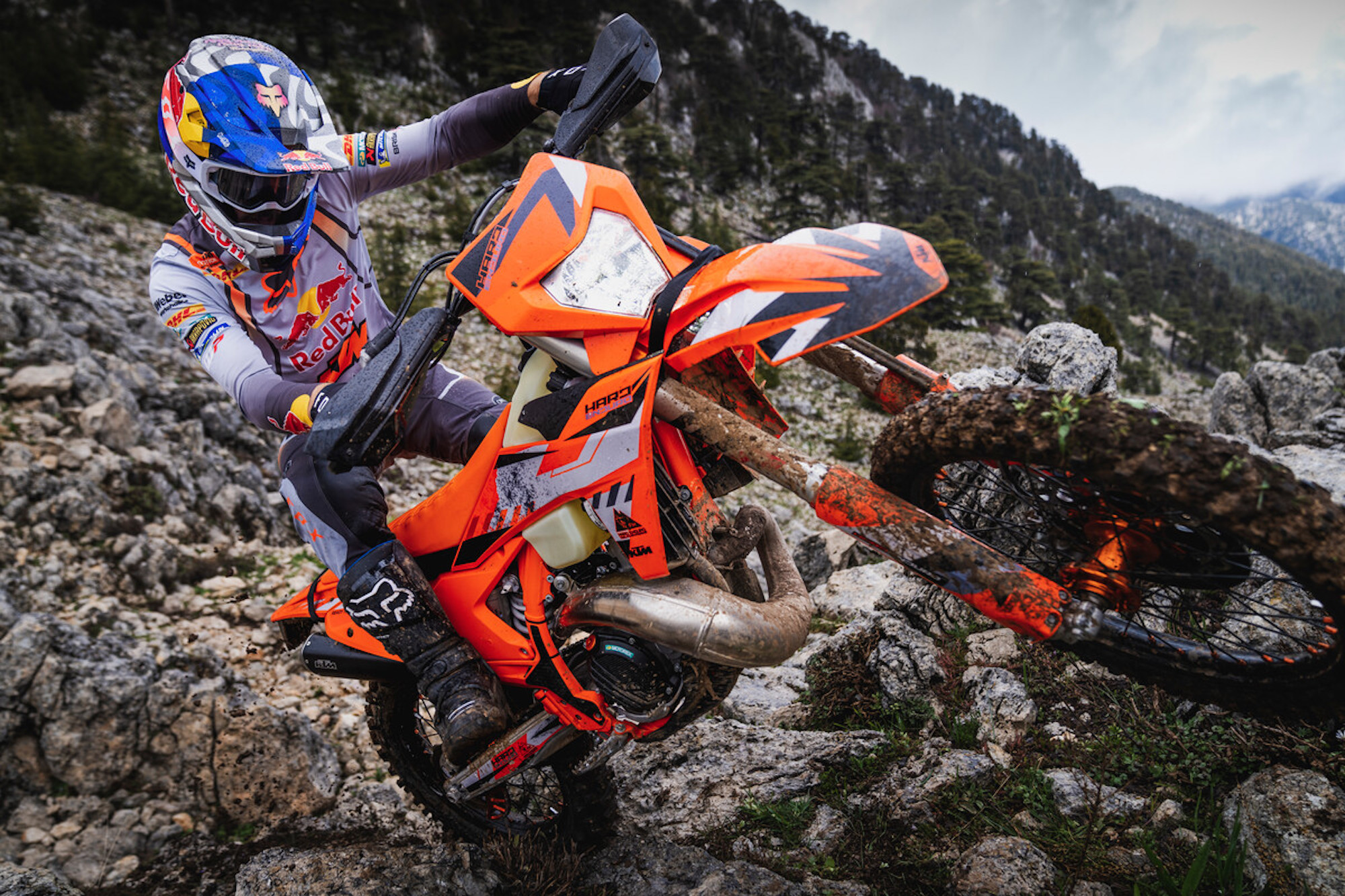 KTM's 2024 300 EXC HARDENDURO. Media sourced from KTM. 