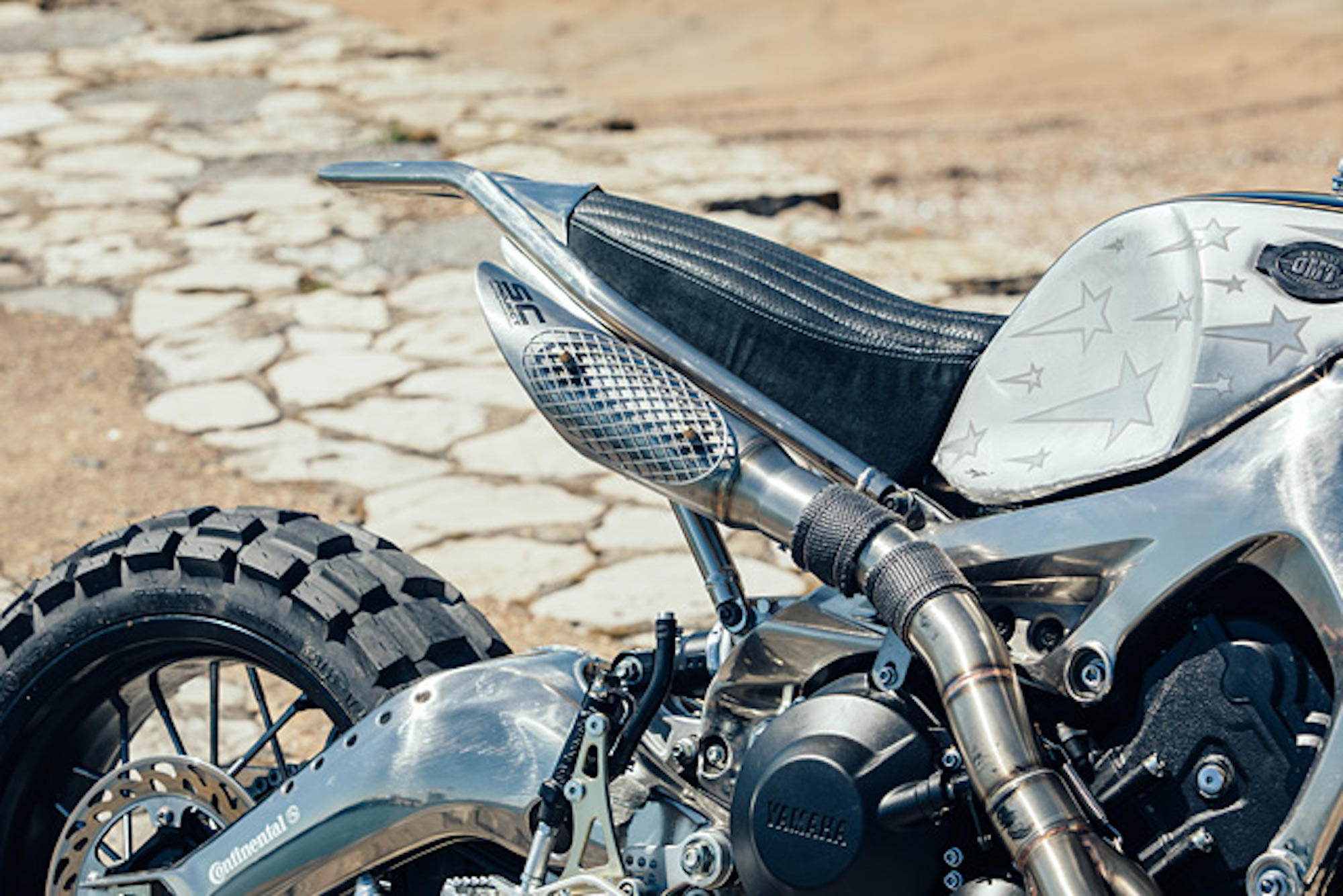 An XSR900 Stardust. Media sourced from Yamaha Motorsports.