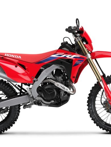 Honda's 2024 CRF models, returned for a new year of trophy-snatching! Media sourced from Honda.