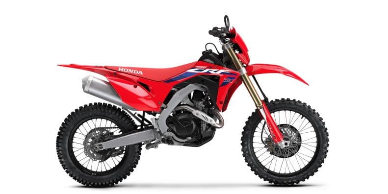 Honda's 2024 CRF models, returned for a new year of trophy-snatching! Media sourced from Honda.