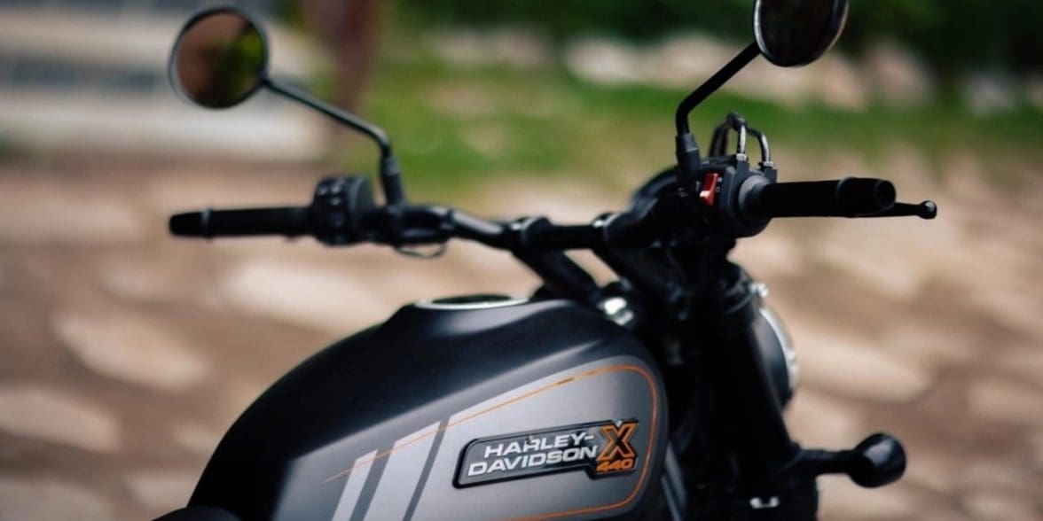 The newest view of Harley-Davidson's X440, co-developed and built by Hero Motocorp. Media sourced from The Financial Express.