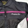 Scorpion EXO Cargo Air Women's Jacket Neck area and logo