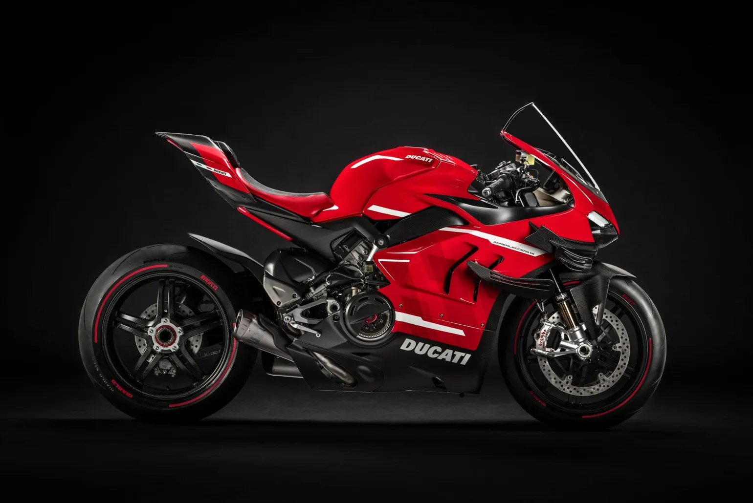 the 2023 Ducati Superleggera V4 motorcycle