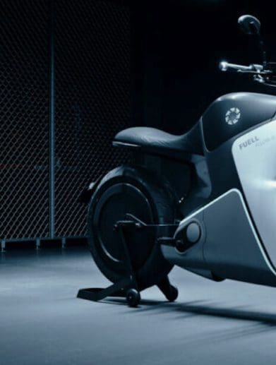 A view of the all-new FUELL Fllow, which has just been opened for orders. Media sourced from FUELL's press release on Roadracing World.
