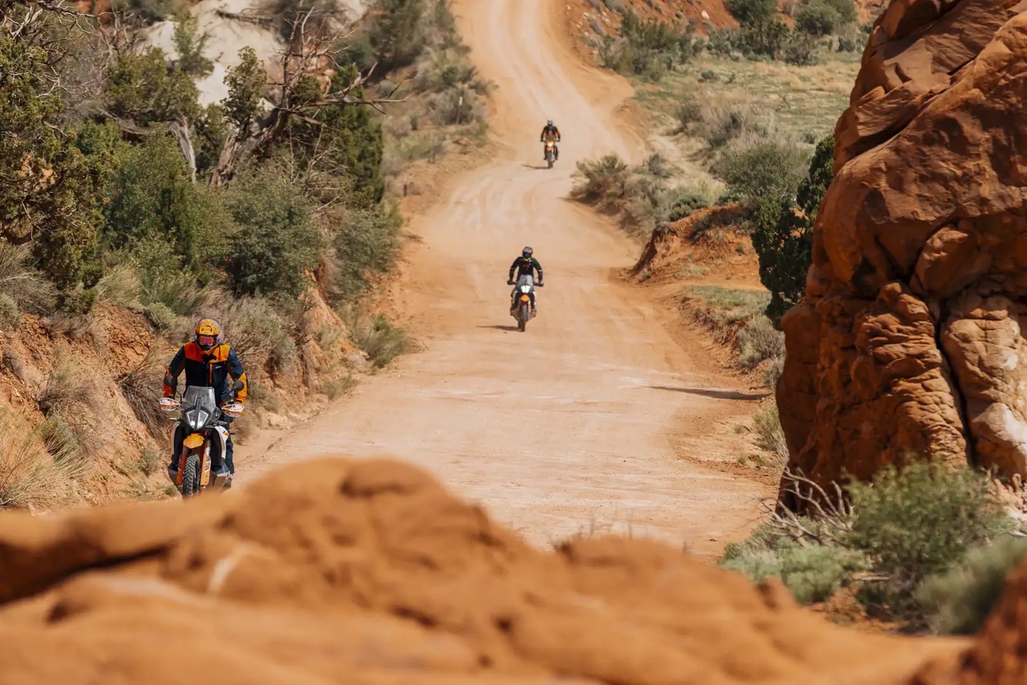 A view of KTM machines munching the miles in the spirit of ravishing routes, sexy scenery, and memories by the boatload. Media sourced from Ultimate Motorcycling.