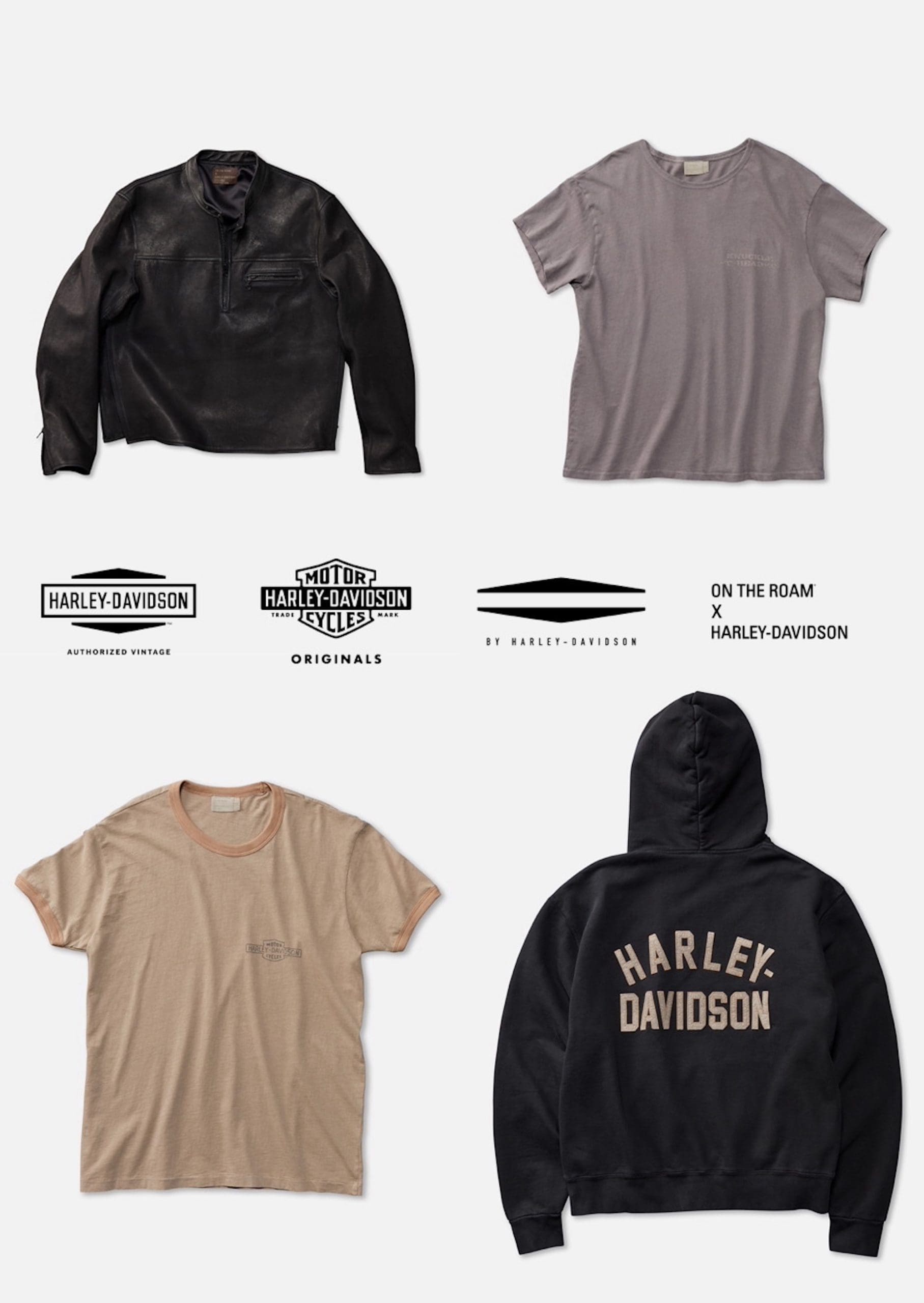 The all-new On The Roam® x Harley-Davidson® Apparel Collection. Media sourced from Harley's recent press release.