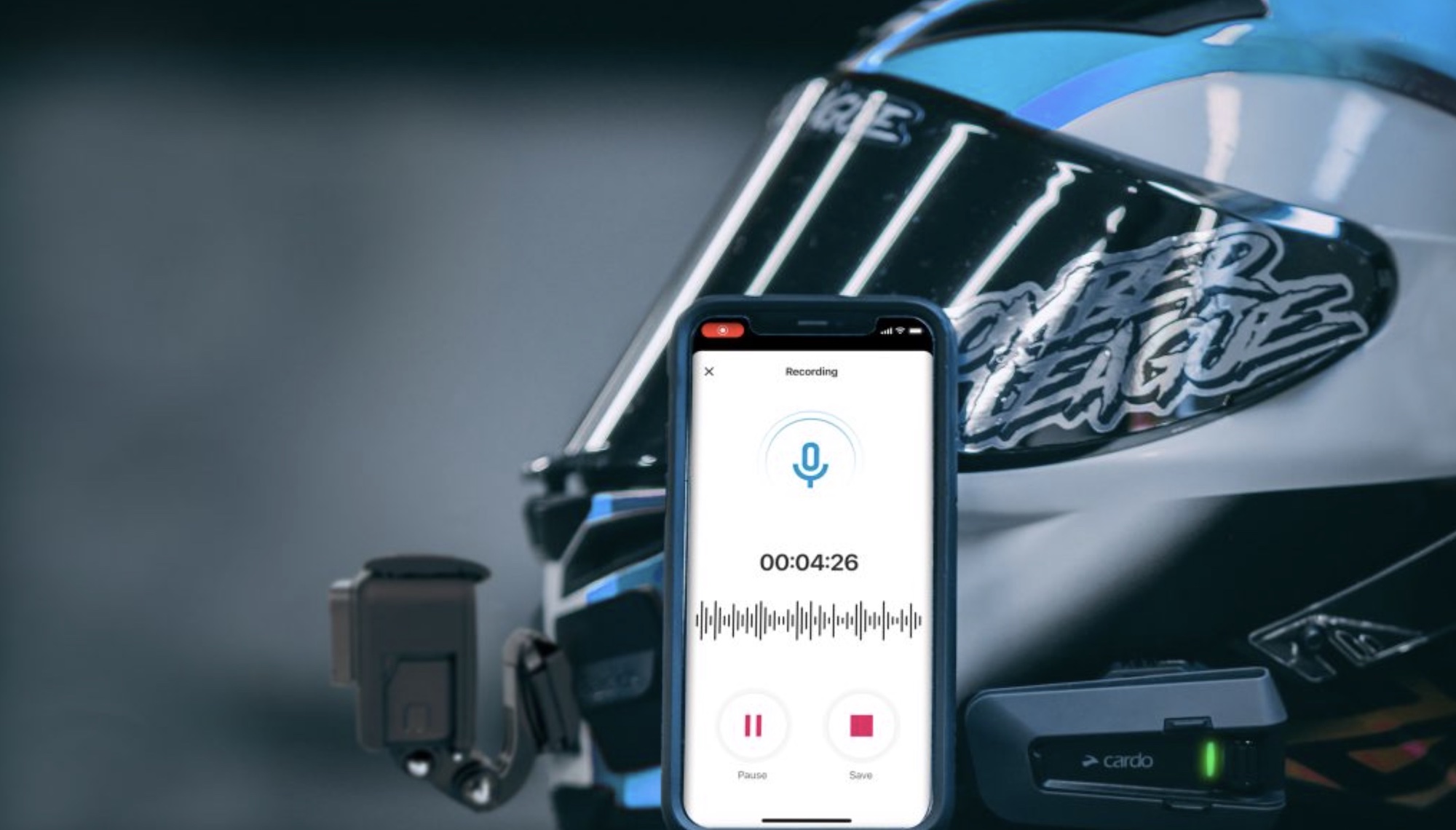 Techy Stuff: Cardo “Intercom Recorder” Allows Riders to Save Mid