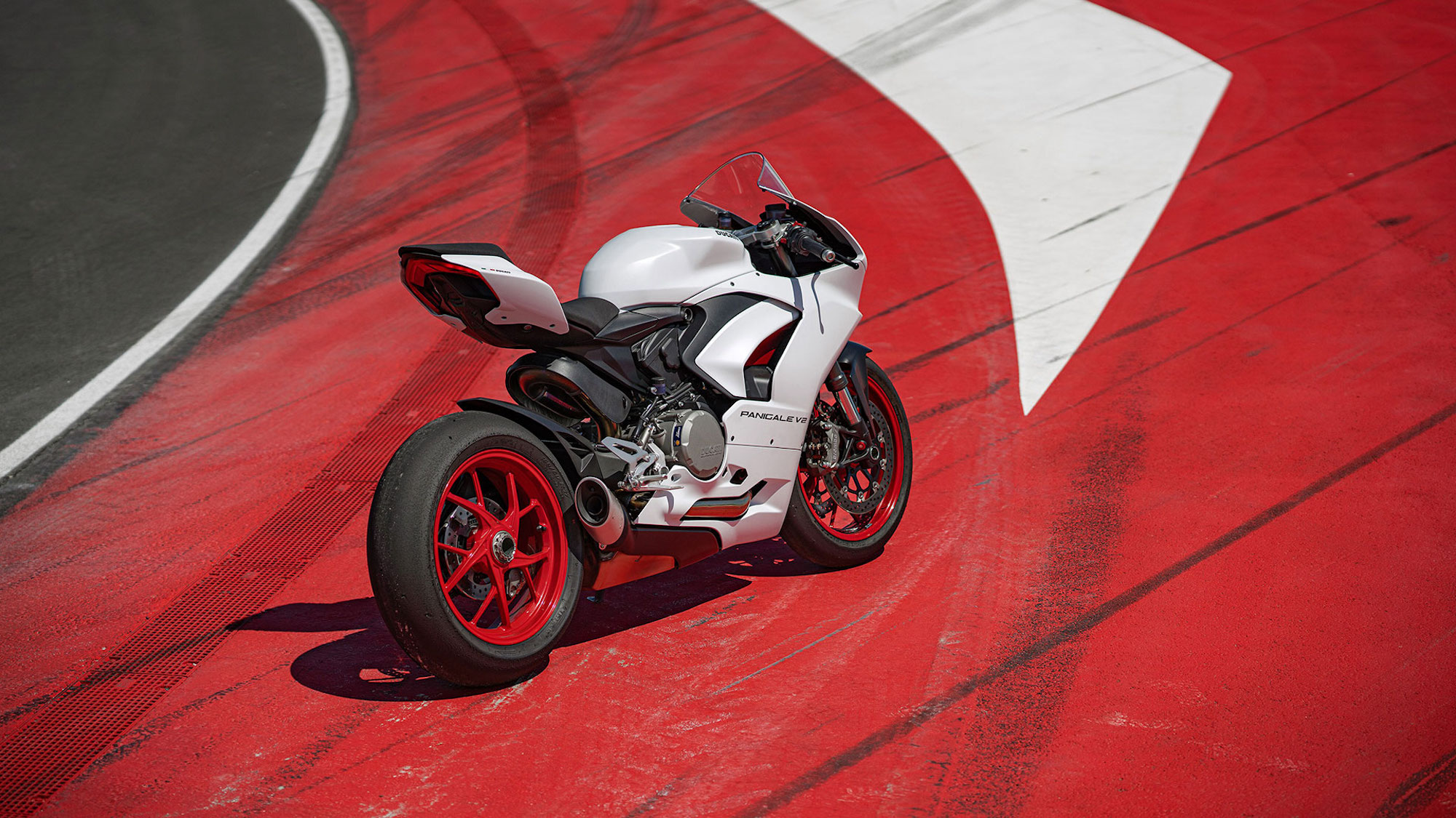 Ducati's Panigale V2. Media sourced from Moto Union.