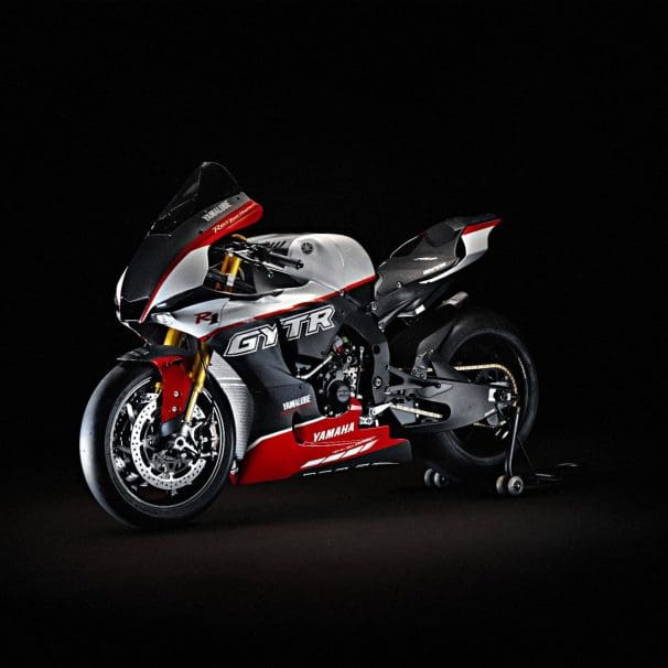 A view of Yamaha's R1 GYTR PRO 25th Anniversary Edition. Media sourced from Yamaha.
