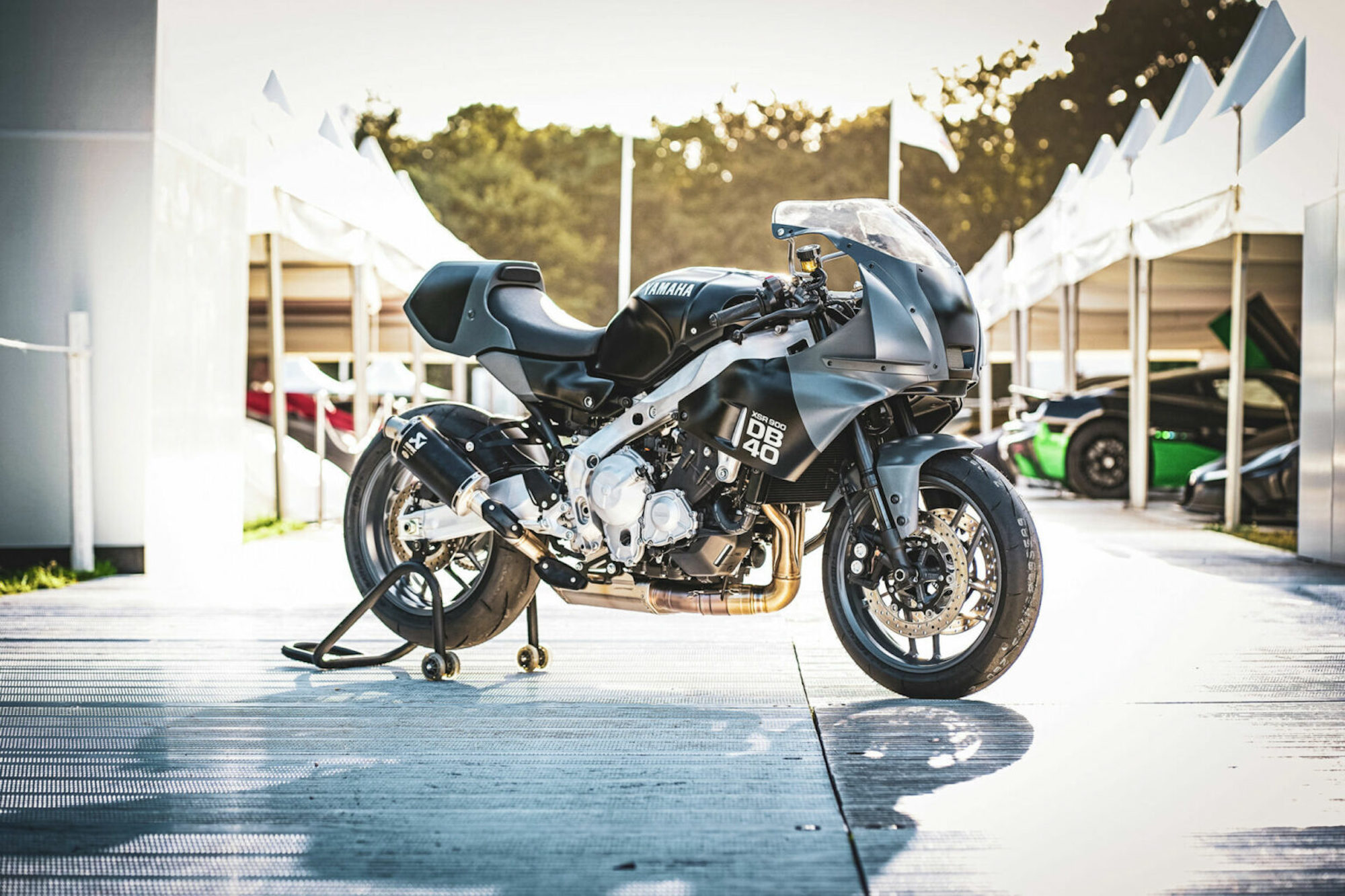Yamaha Reveals XSR900 DB40 Prototype at Goodwood Festival of Speed