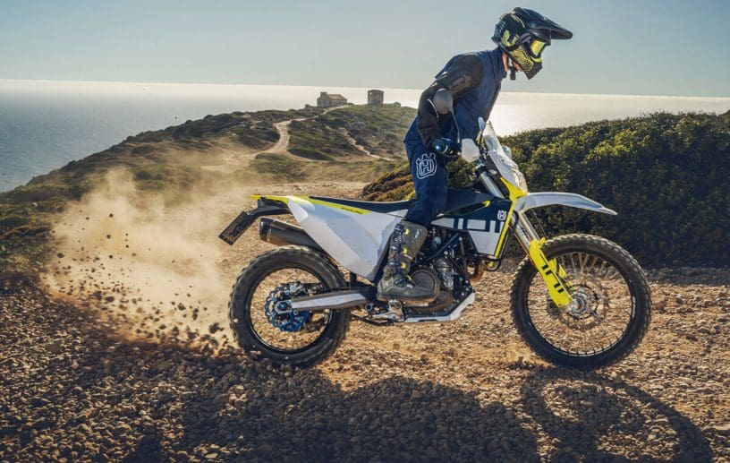 Spannende Husqvarna 701 Enduro Bilder
