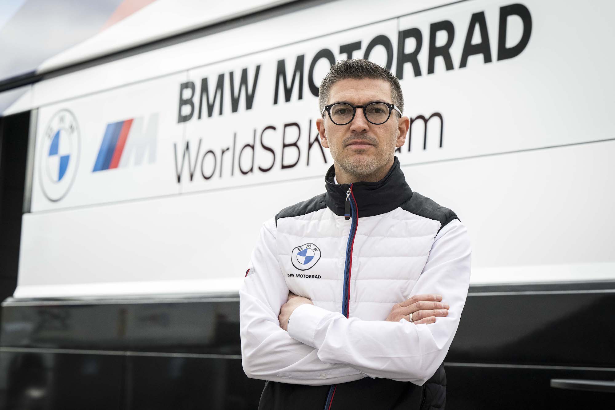 Christian Gonschor, BMW Motorrad Motorsport's Technical Director. Media sourced from BMW. 