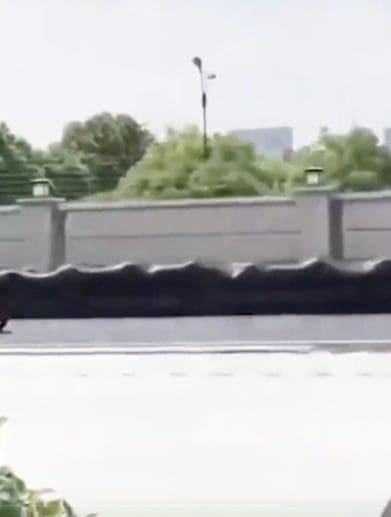A newer, bigger suprtsport that's apparently incubating at CFMoto. Media sourced from a video posted to Top Speed.