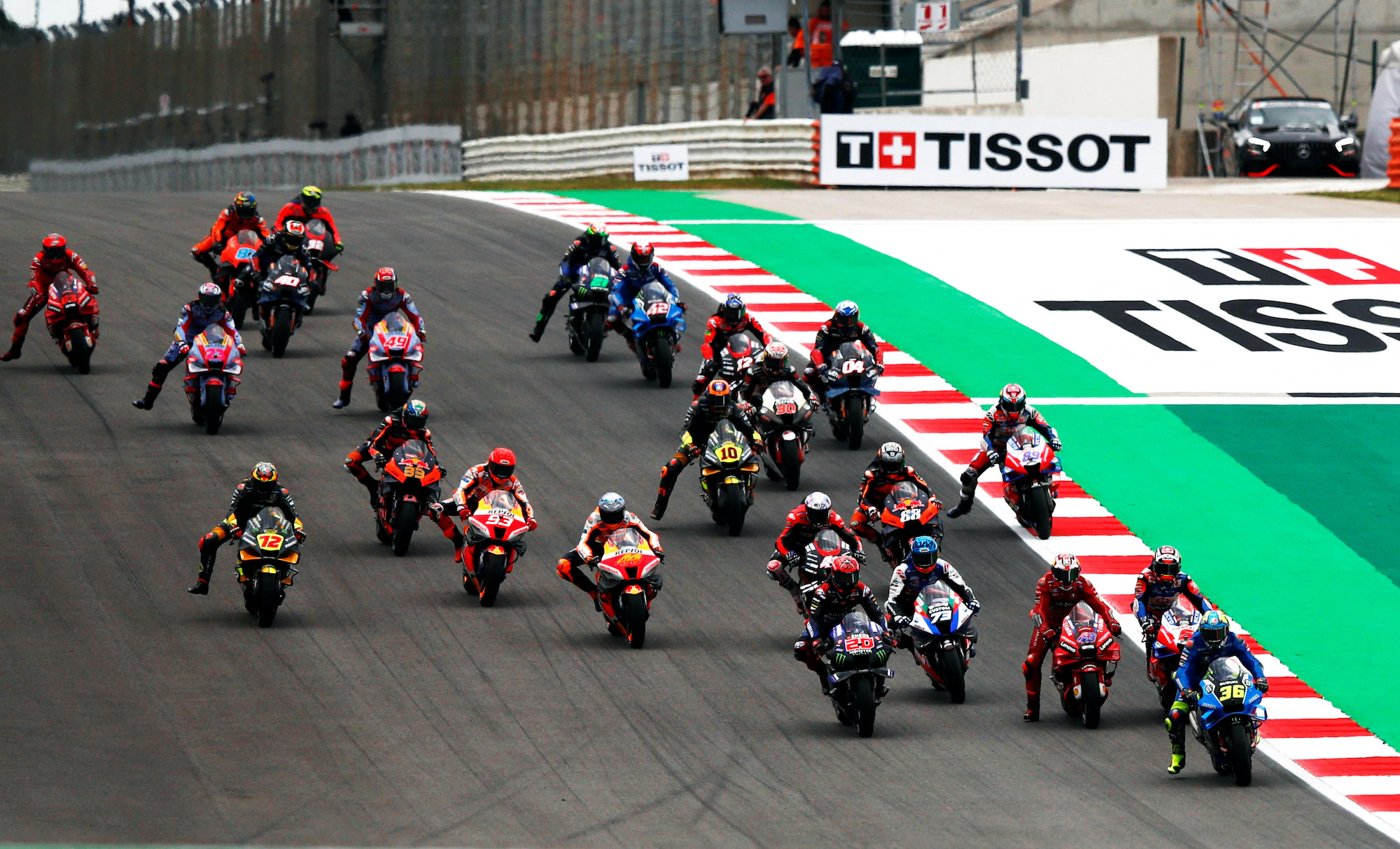 A view of MotoGP's 2023 proceedings. Media sourced from Reuters.