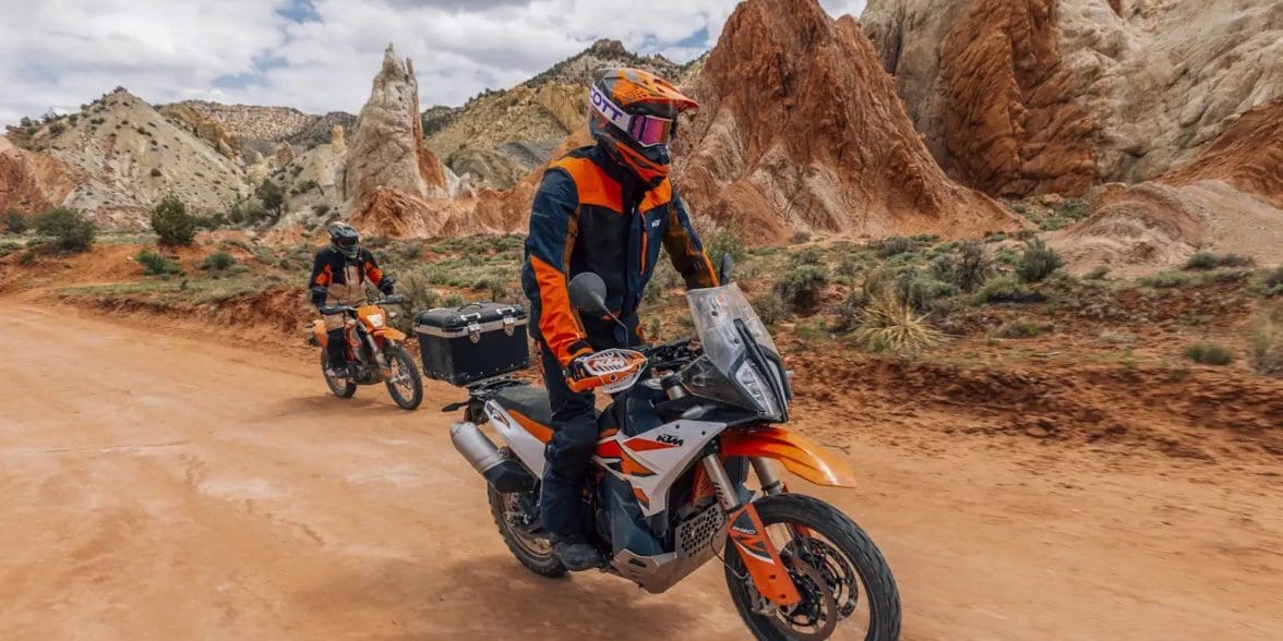 A view of KTM machines munching the miles in the spirit of ravishing routes, sexy scenery, and memories by the boatload. Media sourced from Ultimate Motorcycling.