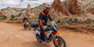 A view of KTM machines munching the miles in the spirit of ravishing routes, sexy scenery, and memories by the boatload. Media sourced from Ultimate Motorcycling.