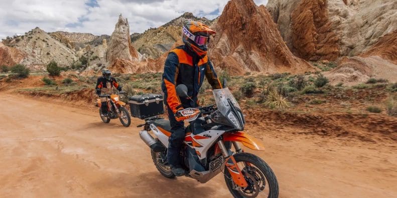 A view of KTM machines munching the miles in the spirit of ravishing routes, sexy scenery, and memories by the boatload. Media sourced from Ultimate Motorcycling.