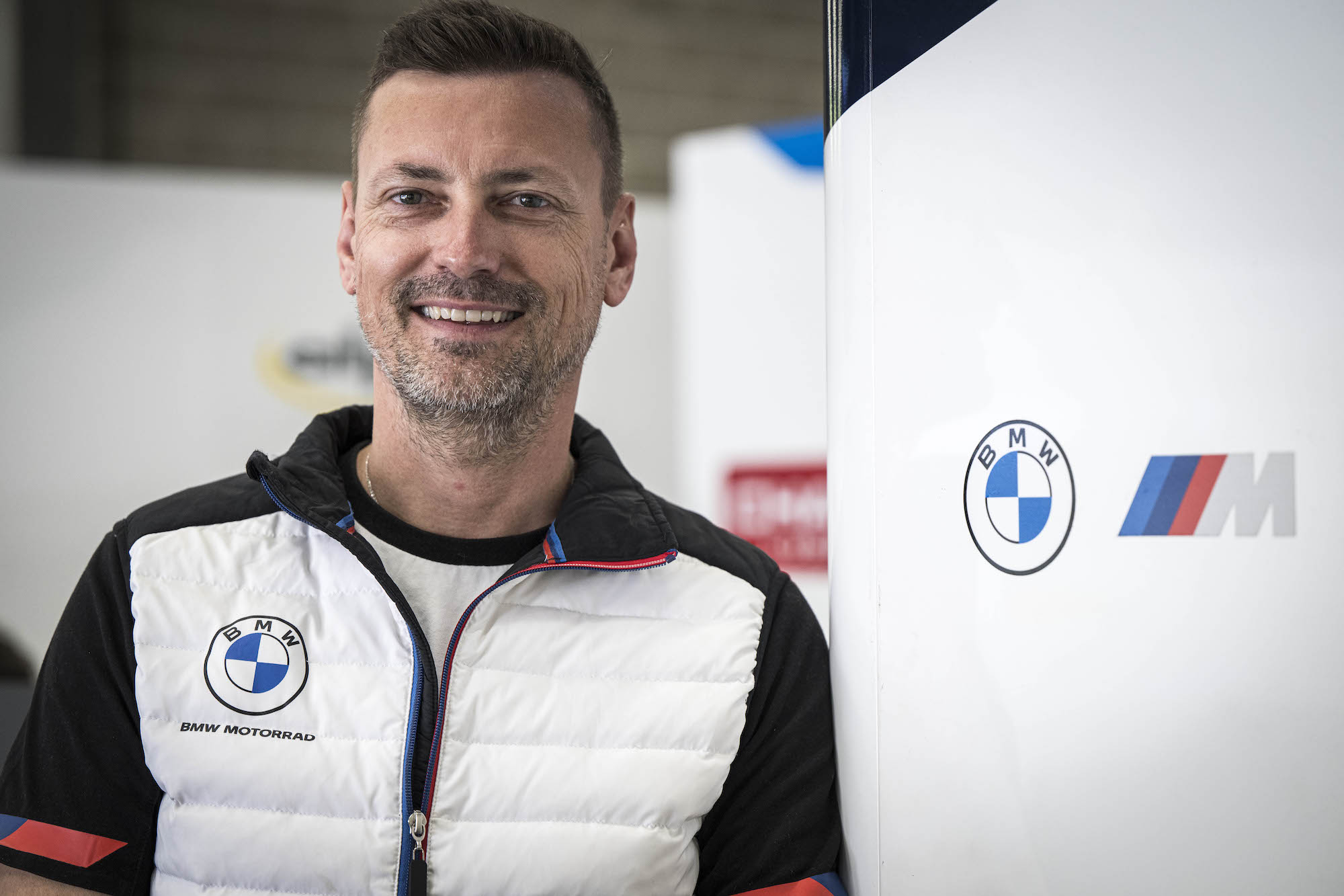Uwe Geyer. Head of BMW Motorrad Customer Racing and BMW Motorrad Motorsport Marketing Director.