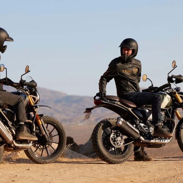 A view of Triumph X Bajaj's new 400cc machines: The Speed 400 and Scrambler 400 X. Media sourced from RideApart.
