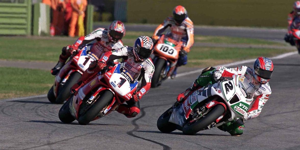 2002's WorldSBK efforts. Media sourced from MCN.