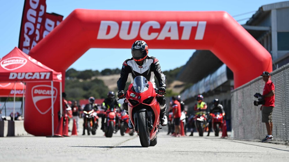 Ducati's Riding Experience (DRE), which is finally coming to the US! Media sourced from Ducati.