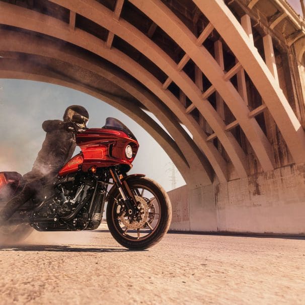 Harley's 2022 LOW RIDER® EL DIABLO. Media sourced from Harley-Davidson.