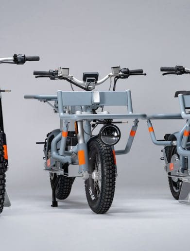 CAKE's versatile, zero-emission scoots. Media sourced from Yanko Design.