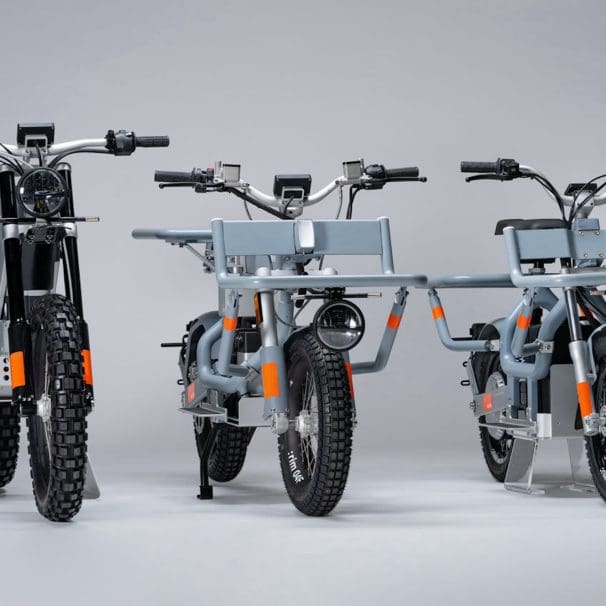 CAKE's versatile, zero-emission scoots. Media sourced from Yanko Design.