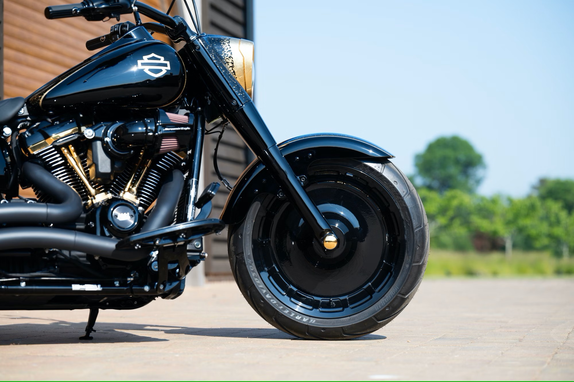 Harley davidson fatboy clearance custom
