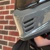 Chin vent on the Scorpion Covert FX helmet