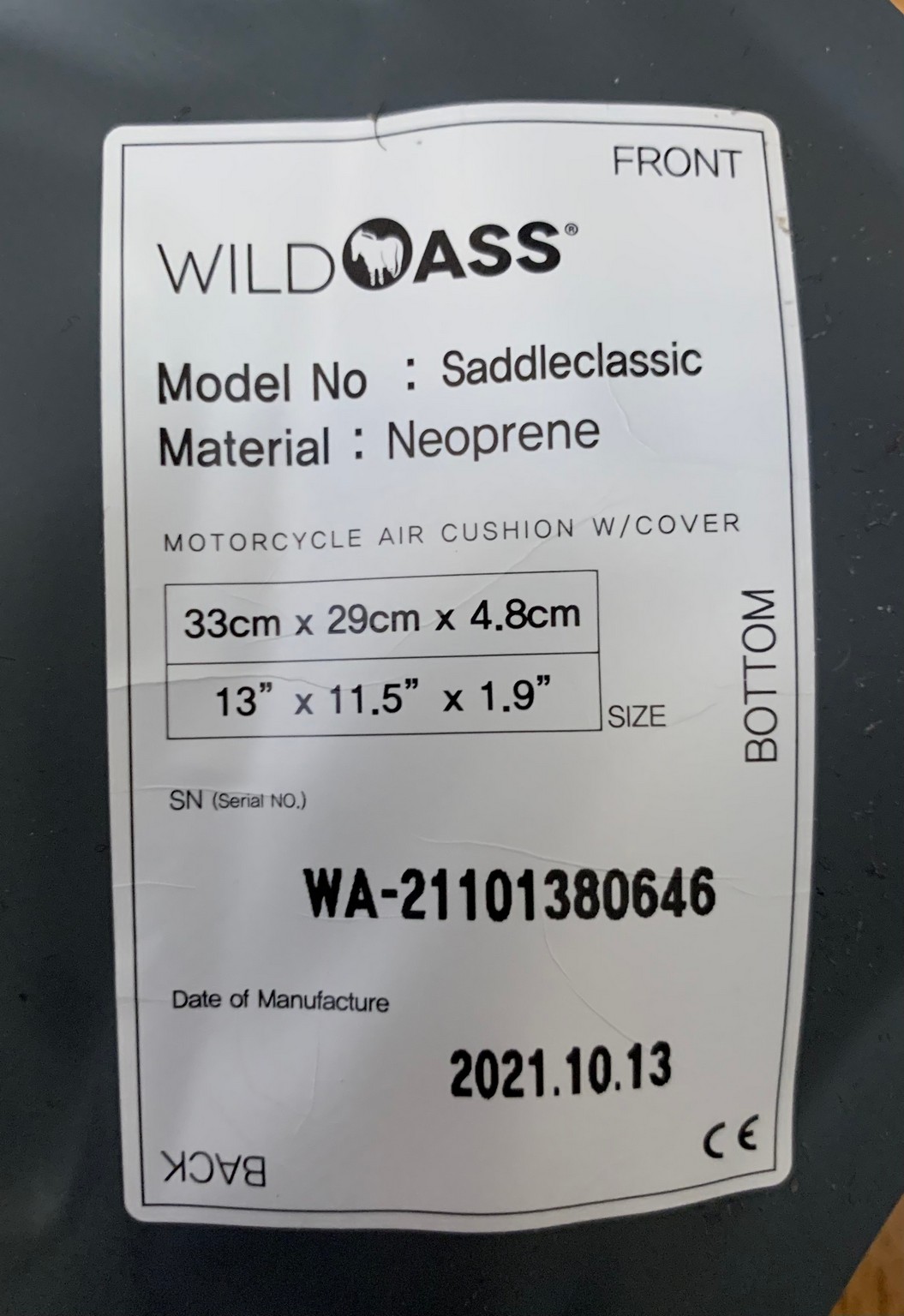 Motorcycle Seat Cushions - Store - WILD ASS™