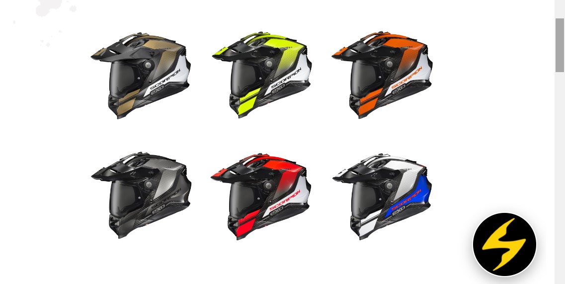 The XT9000 Trailhead models with their bright colors are easier to see out on the road