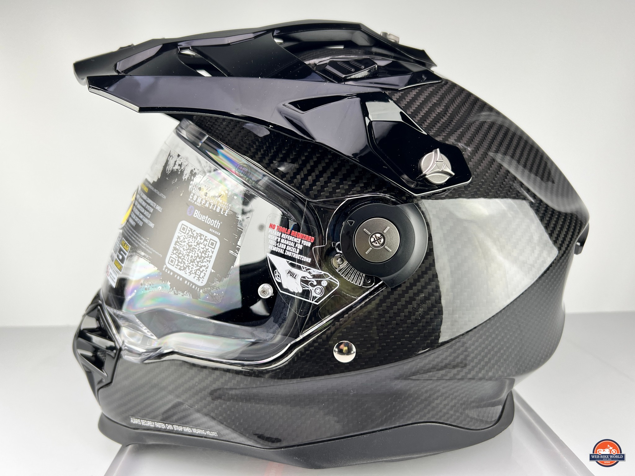 The Scorpion EXO-XT9000 adventure helmet