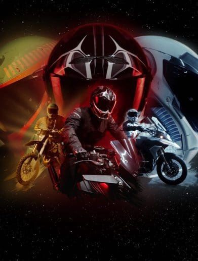 Ruroc's Star Wars helmet collection. Media sourced from Ruroc.